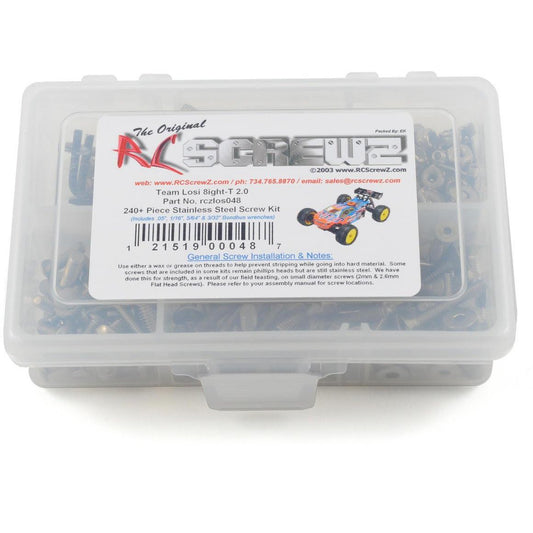 RC Screwz Losi 8ight T 2.0 Stainless Steel Screw Kit