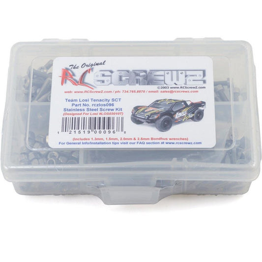 RC Screwz Team Losi Tenacity SCT Stainless Steel Screw Kit
