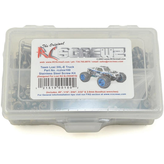 RC Screwz Team Losi LST 3XL-E Stainless Steel Screw Kit