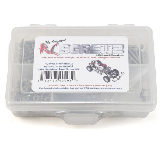 RC Screwz RC4WD Trail Finder II Stainless Steel Screw Kit