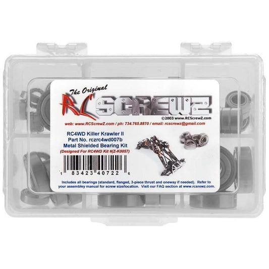 RC Screwz Metal Shielded Bearing Kit Killer Krawler 2