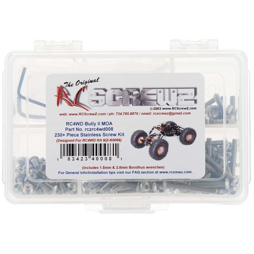 RC Screwz SS Screw Kit Bully II MOA