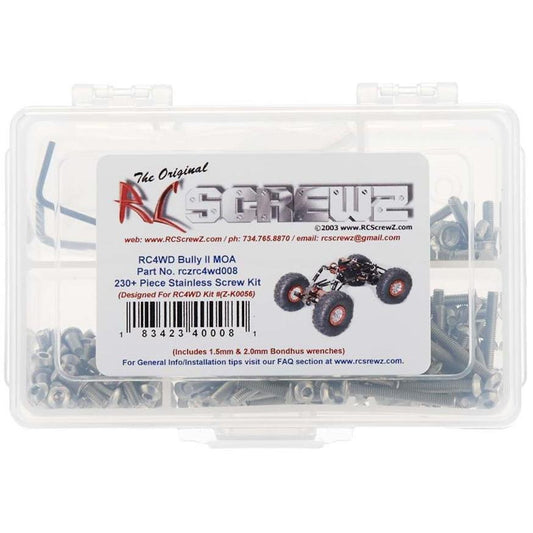 RC Screwz SS Screw Kit Bully II MOA