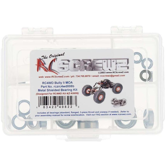 RC Screwz Metal Shielded Bearing Kit Bully II MOA