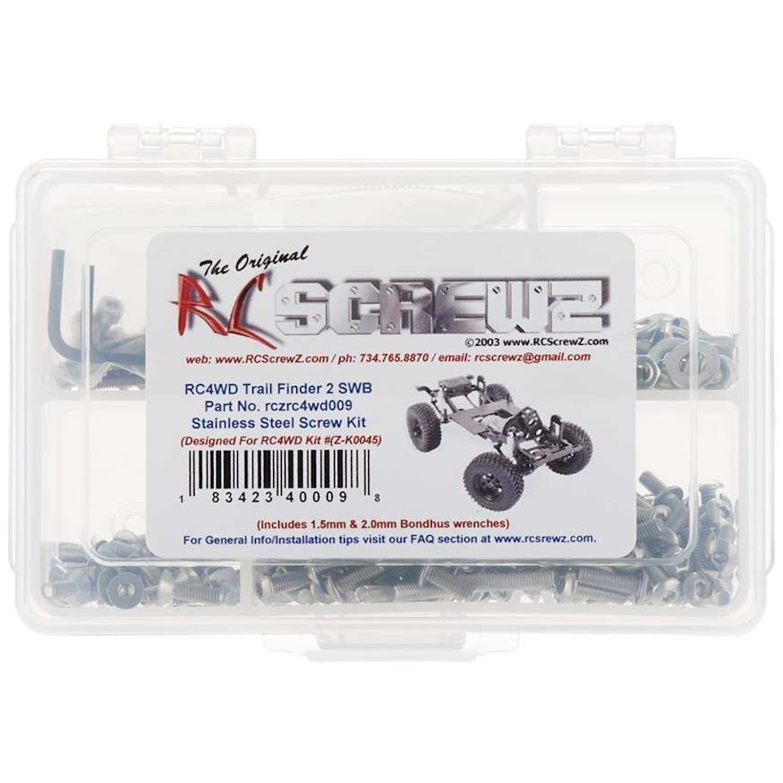 RC Screwz SS Screw Kit Trail Finder 2 SWB