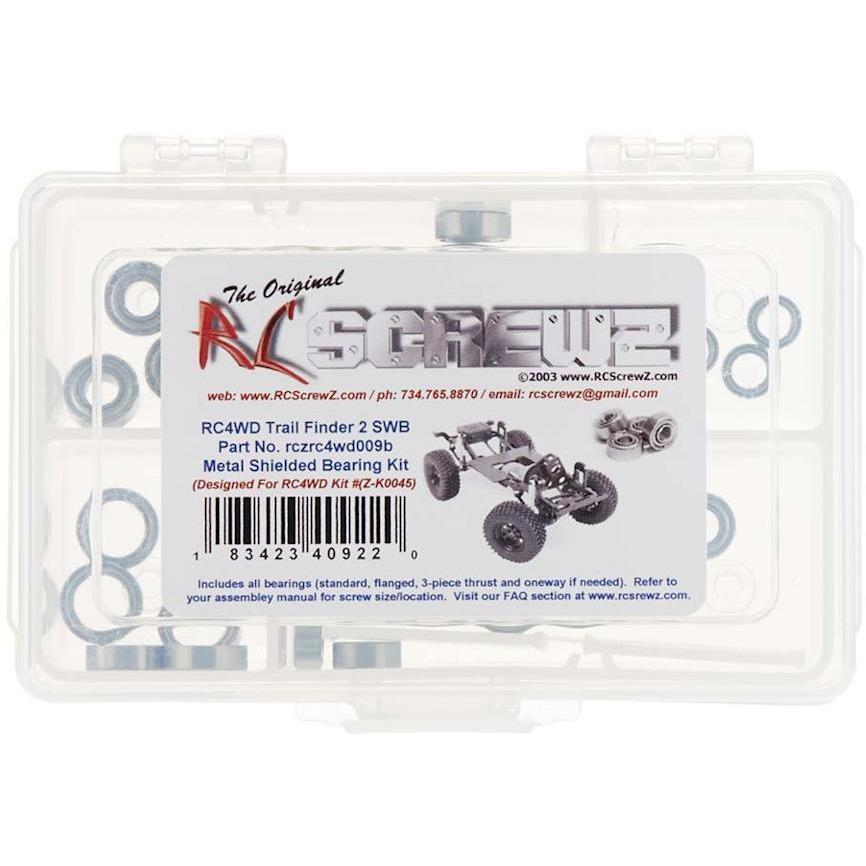 RC Screwz Metal Shielded Bearing Kit Trail Finder 2 SWB