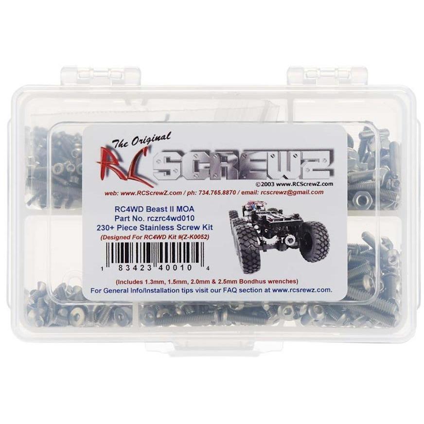 RC Screwz SS Screw Kit Beast II 6x6
