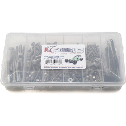 RC Screwz RedCat Racing 1/5th Rampage XB Stainless Steel Screw Kit