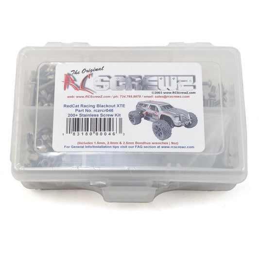 RC Screwz RedCat Racing Blackout XTE RTR/Pro Stainless Steel Screw Kit