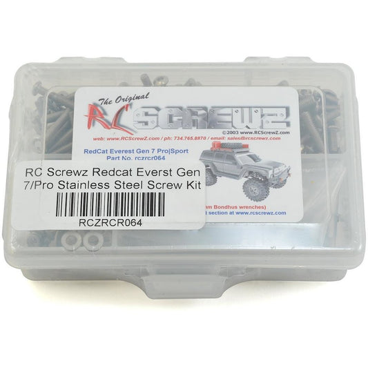 RC Screwz Redcat Everst Gen 7/Pro Stainless Steel Screw Kit
