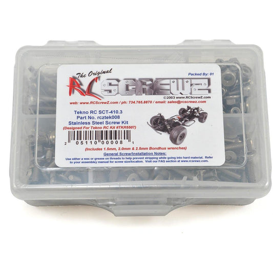 RC Screwz Tekno SCT410.3 Stainless Screw Kit