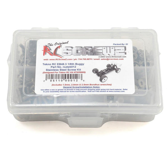 RC Screwz Tekno EB48.3 Buggy Stainless Screw Kit