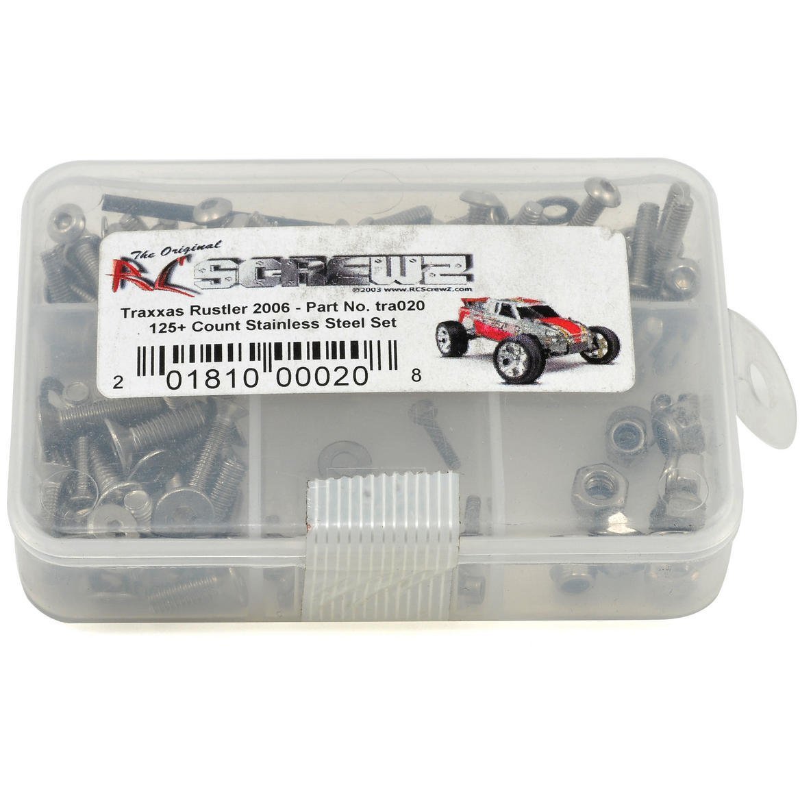 RC Screwz Traxxas Rustler XL5 Stainless Steel Screw Kit