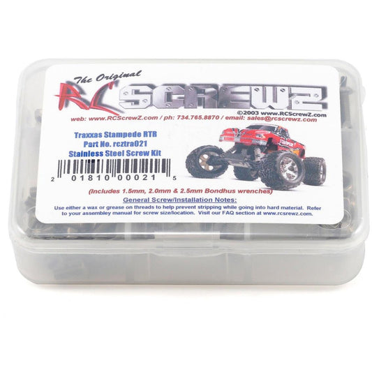 RC Screwz Traxxas Stampede XL5 Stainless Steel Screw Set