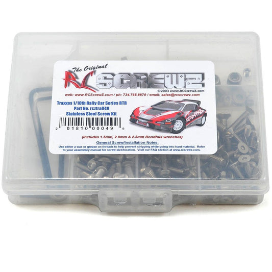 RC Screwz Traxxas 1/10 Rally Racer Stainless Steel Screw Kit