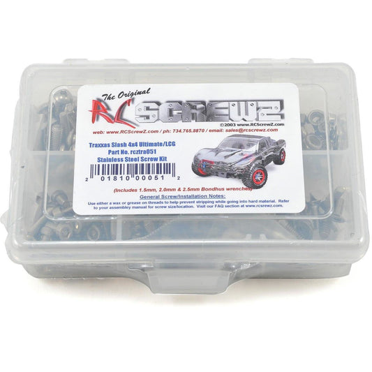 RC Screwz Traxxas Slash 4x4 Ultimate/LCG Stainless Steel Screw Kit