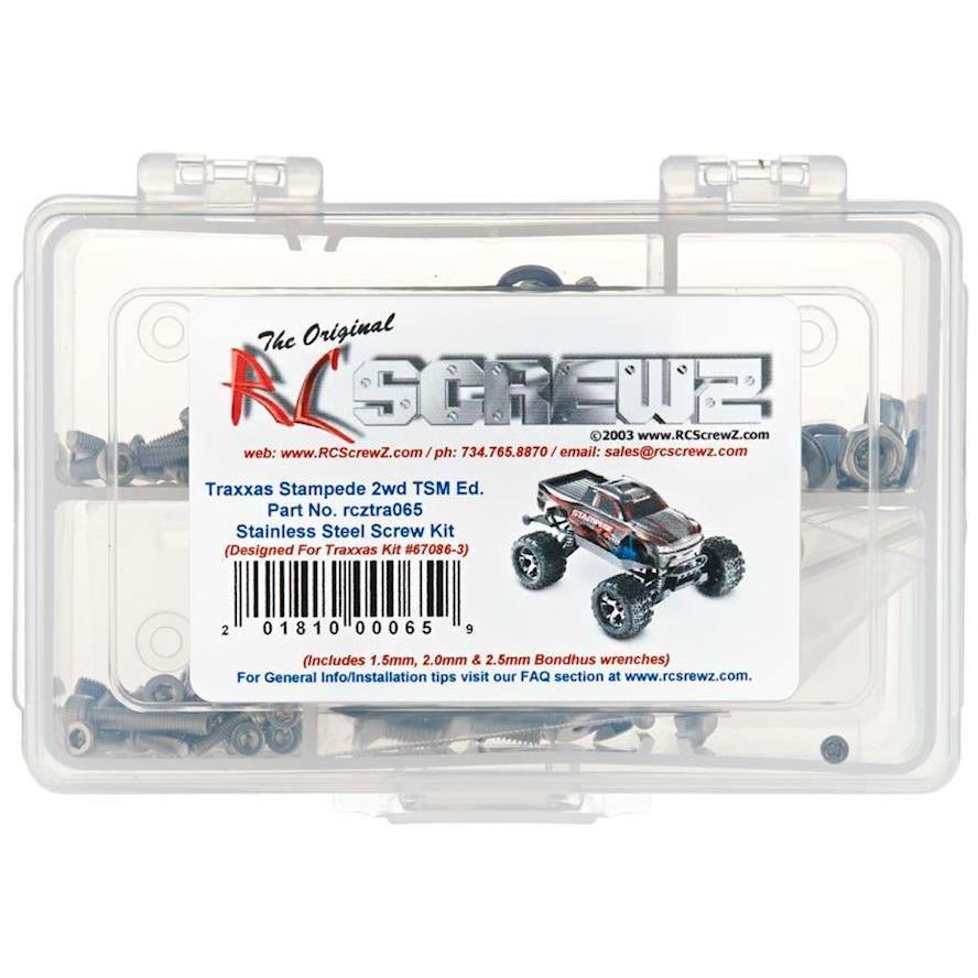 RC Screwz Stainless Screw Kit Stampede 4x4 TSM