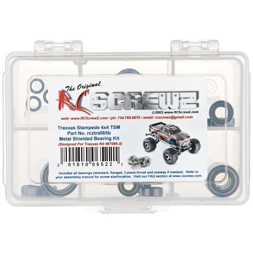 RC Screwz Metal Shielded Bearing Kit Stampede 4x4 TSM