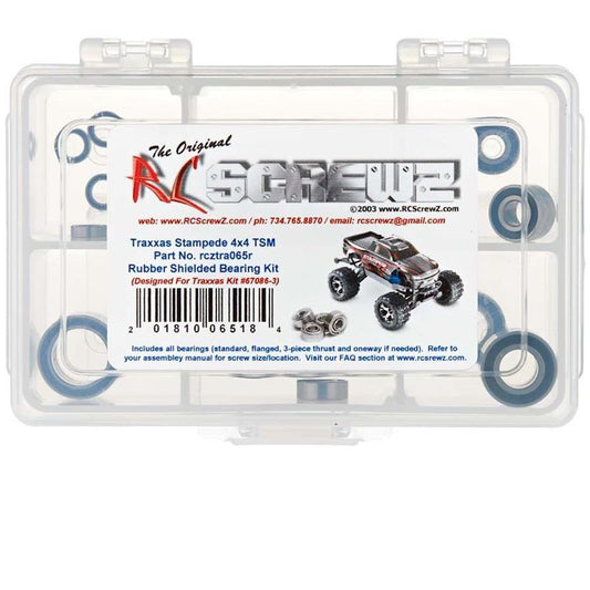 RC Screwz Rubber Shielded Bearing Kit Stampede 4x4 TSM