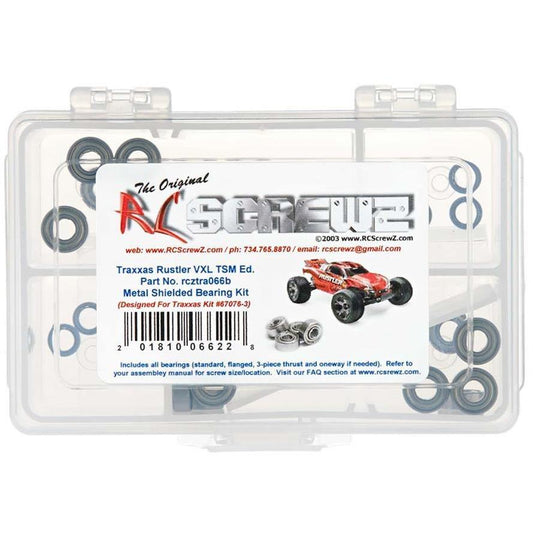 RC Screwz Metal Shielded Bearing Kit Rustler VXL TSM