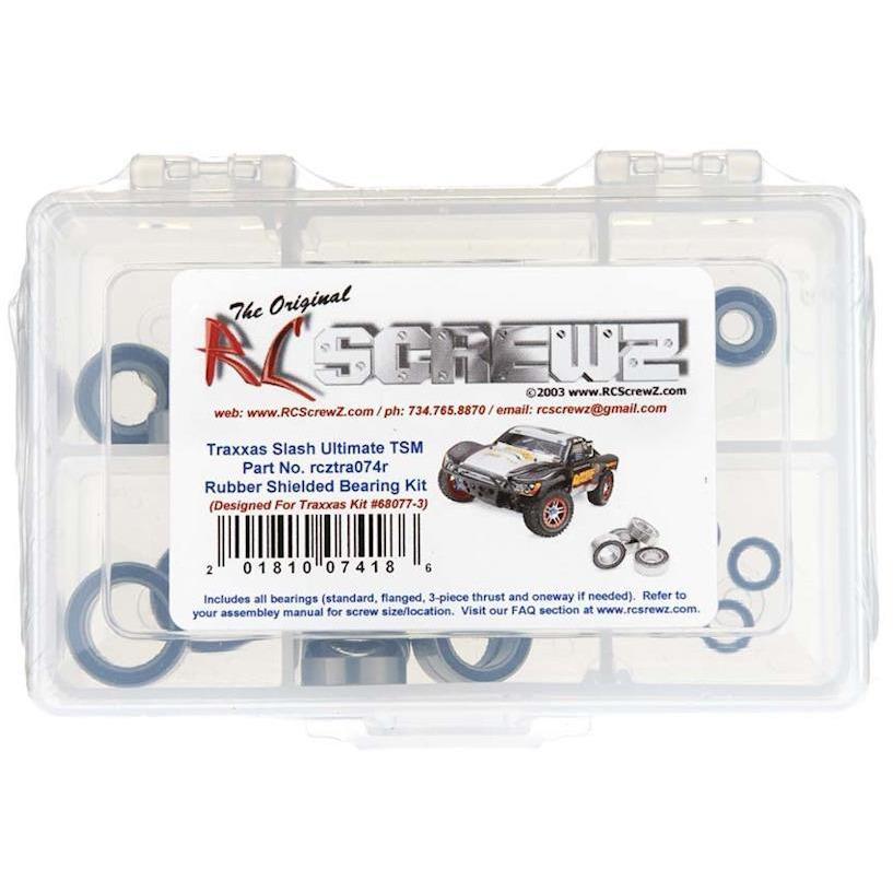 RC Screwz Rbbr Shld Brng Kit Slash Ultimate TSM (68077-3)