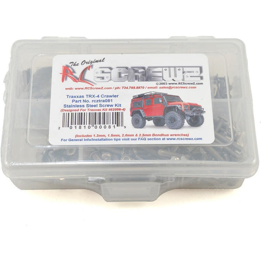 RC Screwz Traxxas TRX-4 Stainless Steel Screw Kit