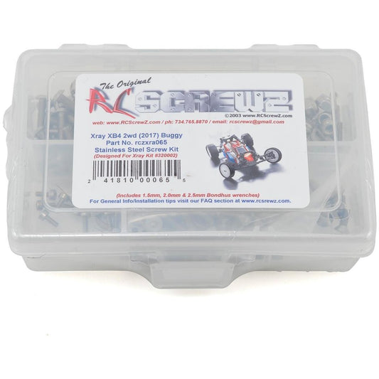 RC Screwz XRAY XB2 2017 Carpet Edition Stainless Screw Kit