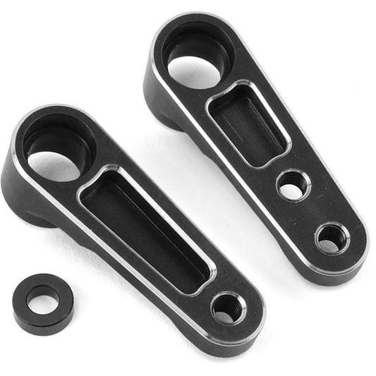 Revolution Design B6 Aluminum Steering Bellcrank Set (Black)