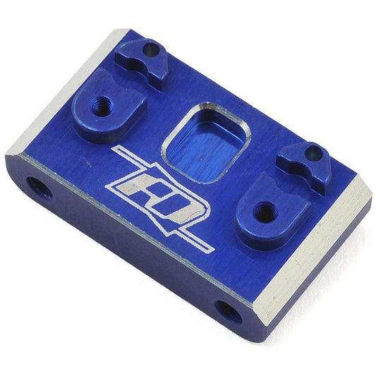 Revolution Design B6 Aluminum Rear Gearbox Brace (Blue)