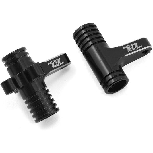Revolution Design B64 Aluminum Steering Bellcrank Set (Black)
