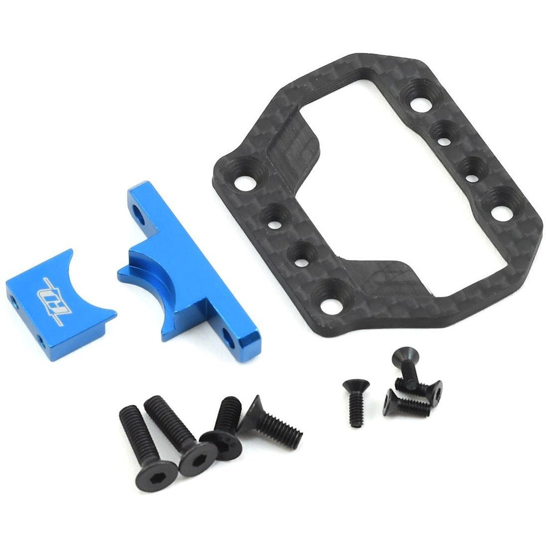 Revolution Design B64 Carbon/Aluminum Center Bulkhead Cover (Blue)