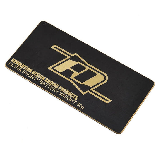 Revolution Design Brass Ultra Shorty Battery Weight (Black) (30g)