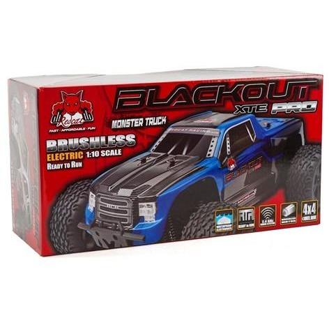 Redcat Blackout XTE PRO 1/10 4WD Electric Monster Truck (Silver)
w/2.4GHz Radio, Battery & Charger