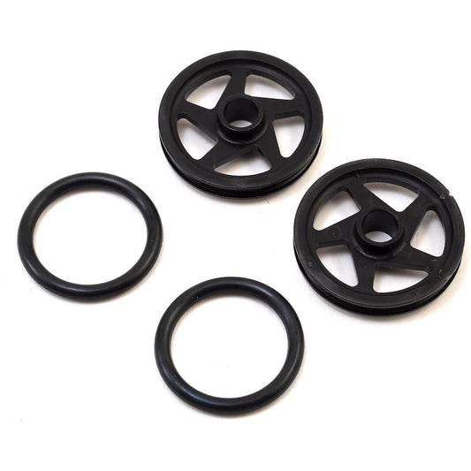 RJ Speed O-Ring Wheels 1.5  Black (2)