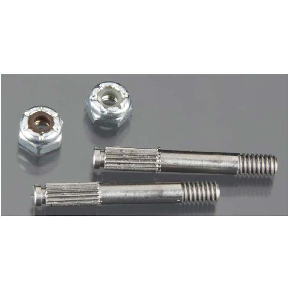 RJ Speed Threaded Stub Axles w/Nuts (2)