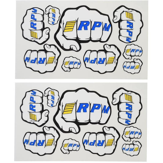 RPM Fist Logo Decal Sheets