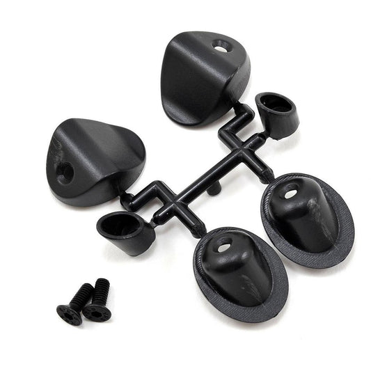 RPM Through-The-Body Mock Side Exhaust Tips (Black)