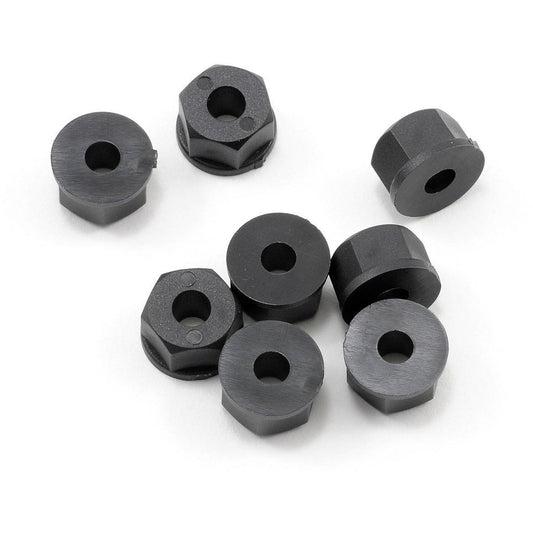 RPM 8-32 Nylon Nuts (Black) (8)