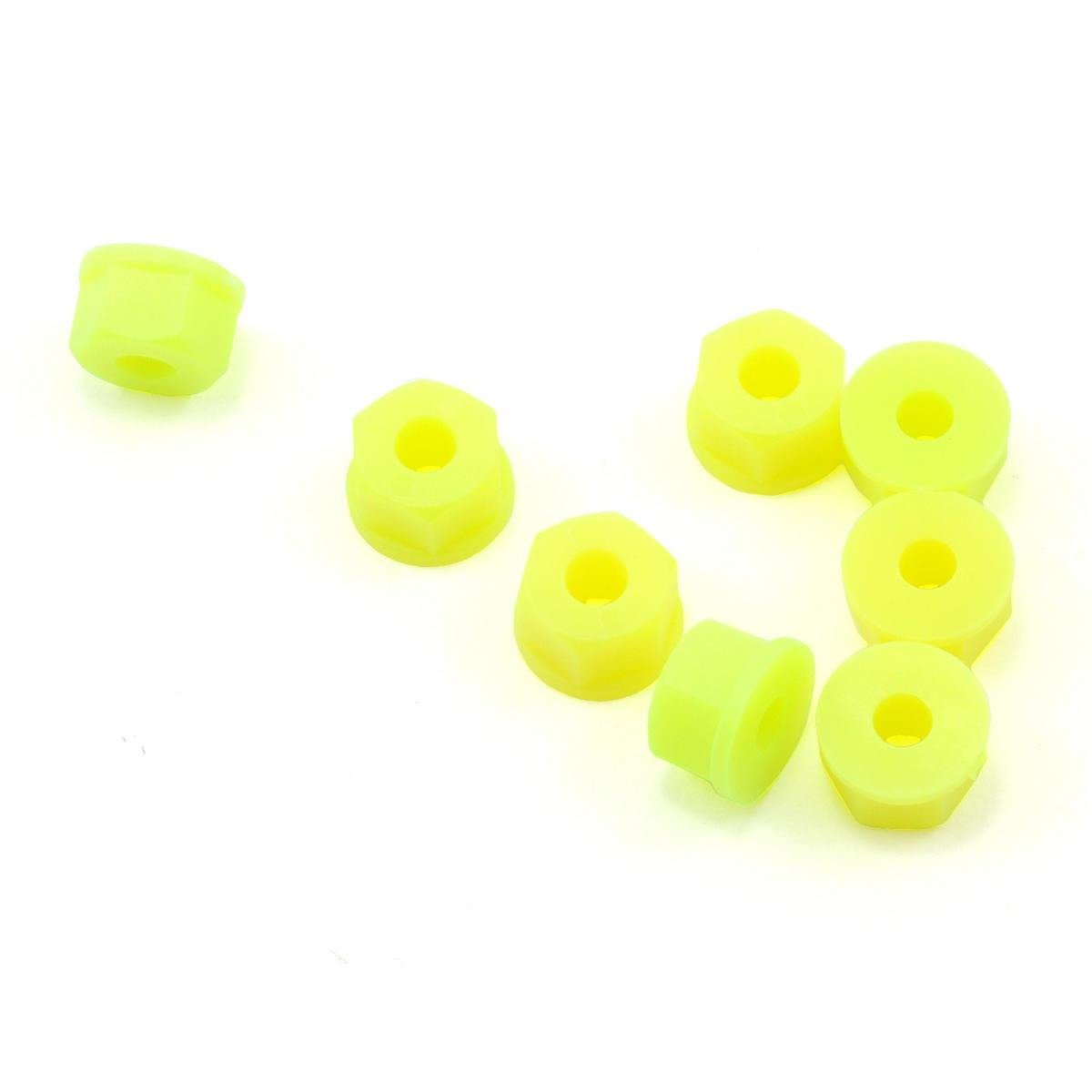 RPM Nylon Nuts 8-32 (Neon Yellow) (8)