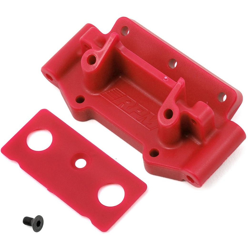 RPM Traxxas 2WD Front Bulkhead (Red)