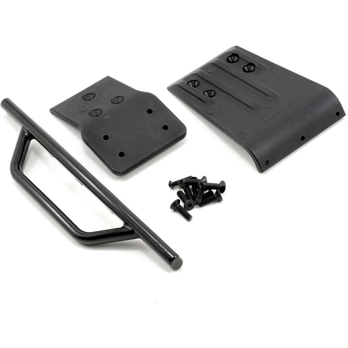 RPM Traxxas Slash 4x4 Front Bumper & Skid Plate (Black)
