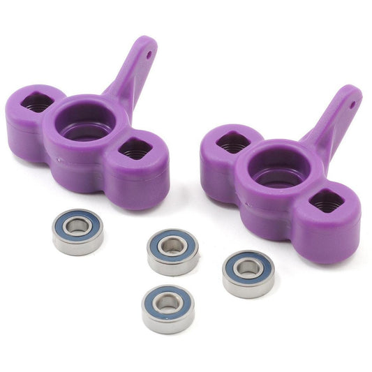 RPM Steering Knuckles w/Oversize Ball Bearings (Purple) (2)