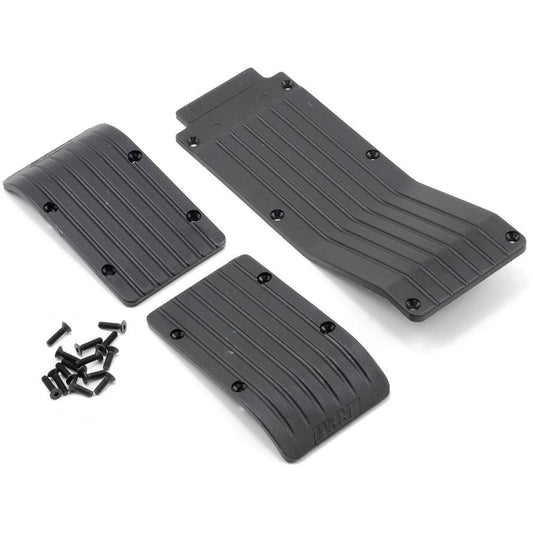 RPM Skid/Wear Plate Set (Black) (3)