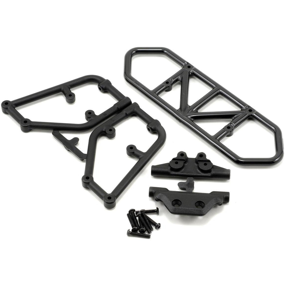 RPM Rear Bumper (Black) (Slash 4x4)