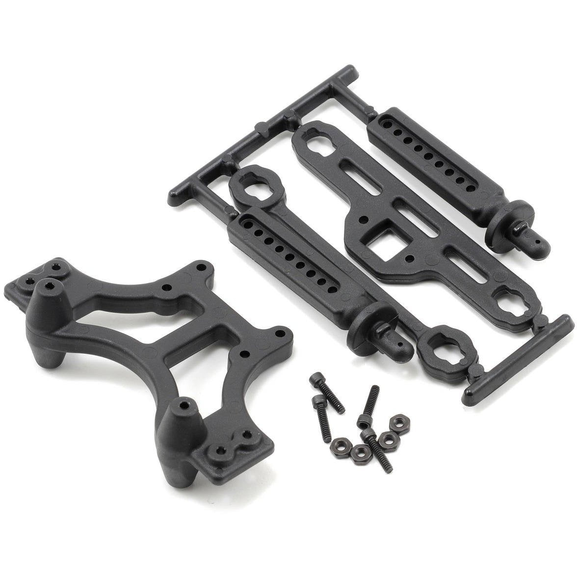 RPM Shock Tower w/Body Mount (Black)