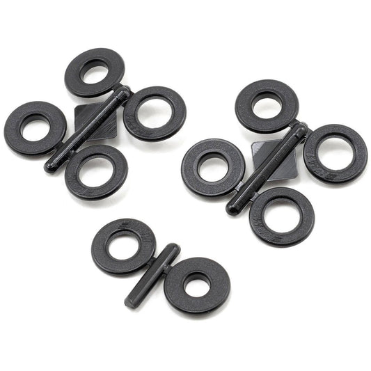 RPM 1/4" Snap-Tite Body Savers (Black) (5)