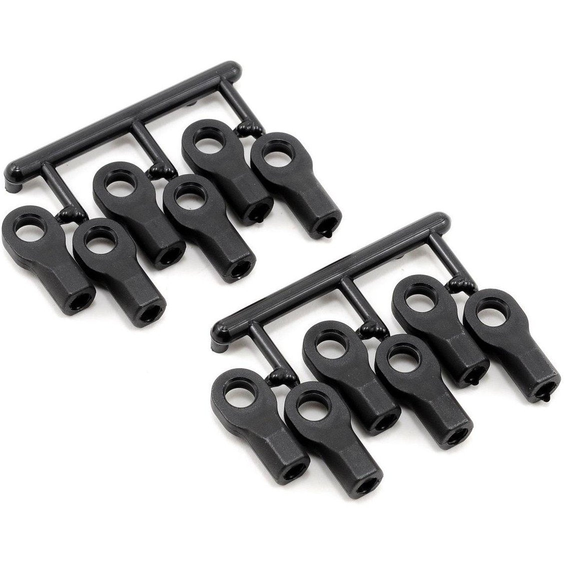 RPM Short Traxxas Turnbluckle Rod End Set (Black) (12)