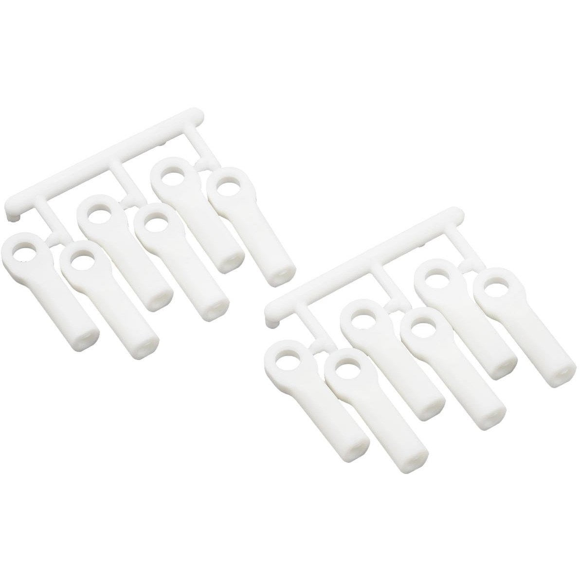 RPM Long Traxxas Turnbuckle Rod End Set (White) (12)