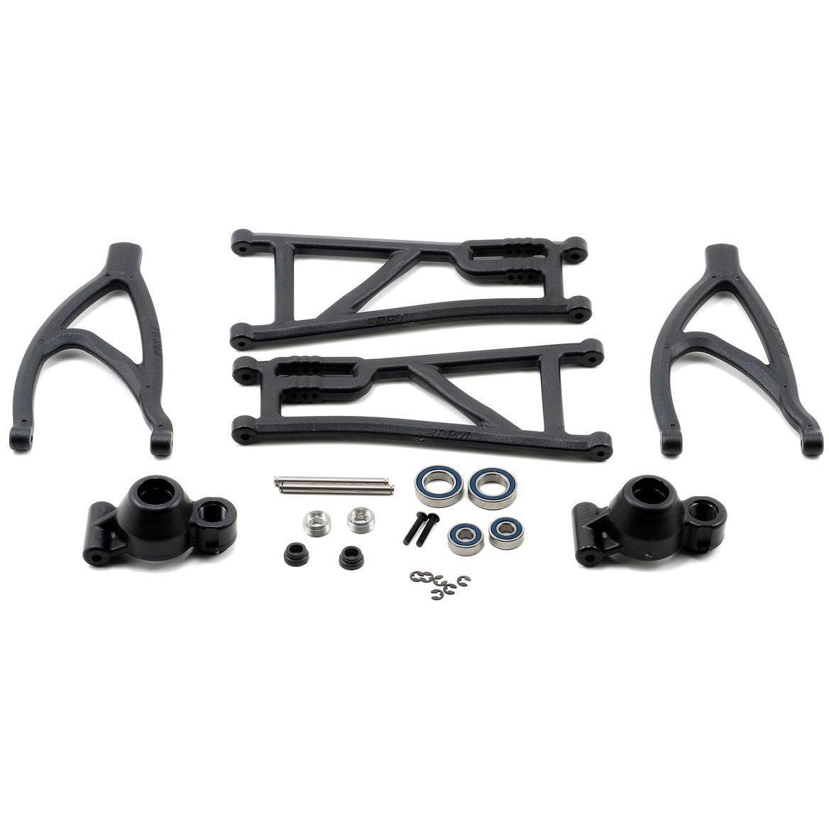 RPM Revo True-Track Rear A-Arm Conversion Kit (Black)