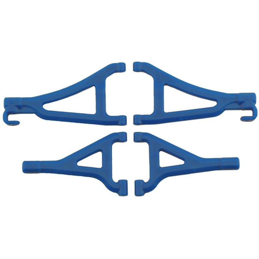 RPM Front Upper & Lower A-Arms (1/16 E-Revo) (Blue)